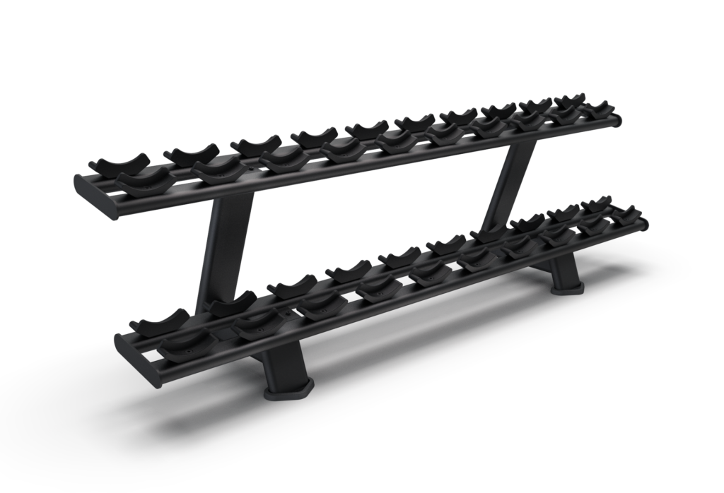 Intenza Two Tier Dumbbell Rack SBR07